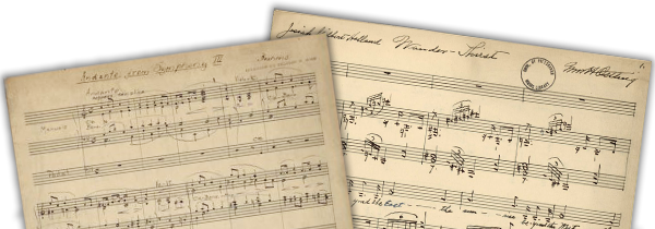 Sheet music images