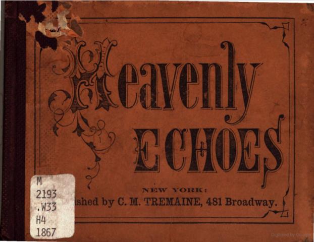 The cover for Heavenly Echoes