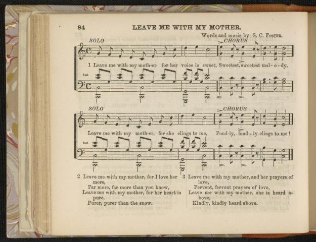 "Leave Me with My Mother" from The Athenaeum Collection