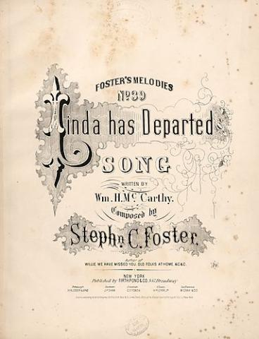 cover for "Linda has Departed"