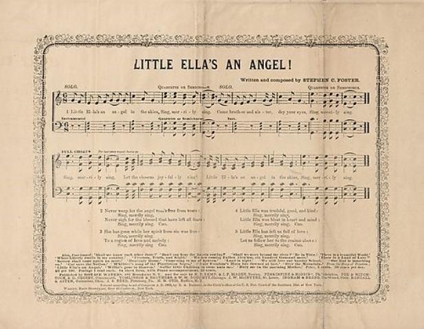 "Little Ella’s an Angel" score