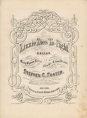 cover for “Lizzie Dies To-Night”