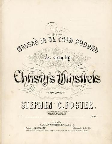 cover for Massa's in de cold ground