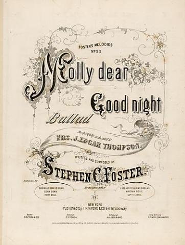 cover for "Molly Dear Good Night"