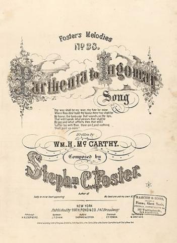 cover for "Parthenia to Ingomar"
