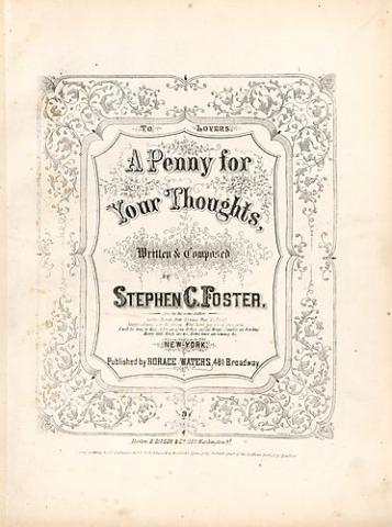 cover for "A Penny for Your Thoughts"